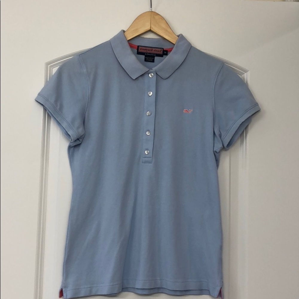 Vineyard Vines fitted pique polo